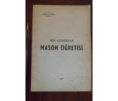 MASON - DİN AÇISINDAN MASON ÖĞRETİSİ 1964