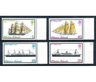 1975 Pitcairn Adaları Gemiler Damgasız**