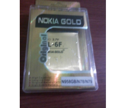 NOKİA BL-6F ORJ. GOLD BATARYA+EN GÜÇLÜ.N95 8GB,N78