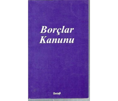 BORÇLAR KANUNU-2002