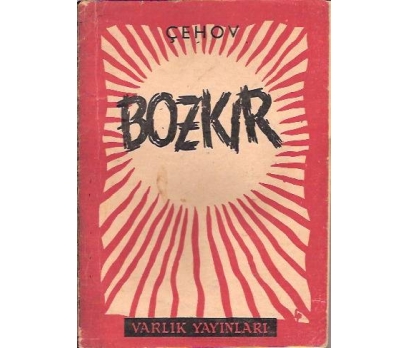 İLKSAHAF&BOZKIR-A.ÇEHOV-MEHMET ÖZGÜL-1960