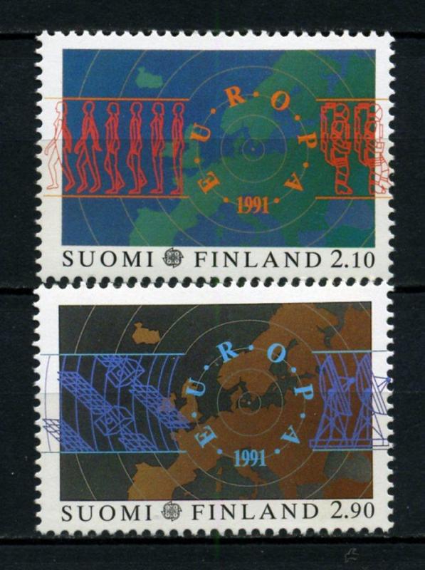 FİNLANDİYA ** 1991 EUROPA CEPT TAM S. (021014) 1