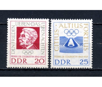 DDR ** 1963 COUBERTİN 100.D.Y. TAM S.SÜPER(170515)