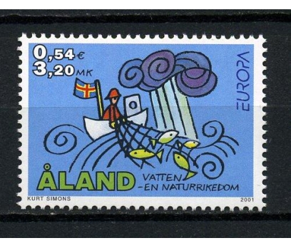 ALAND ** 2001 EUROPA CEPT TAM SERİ(030715)