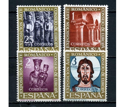 İSPANYA ** 1961 ROMANESK SANAT TAM SERİ (071015)