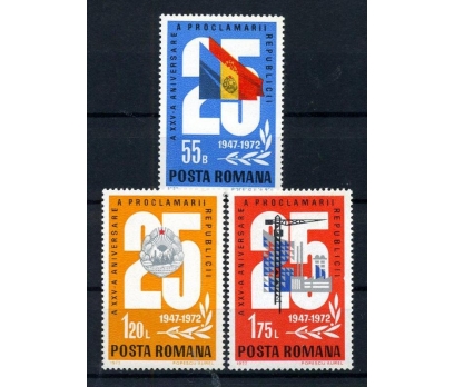ROMANYA  ** 1972  25.YIL TAM SERİ SÜPER (061015)