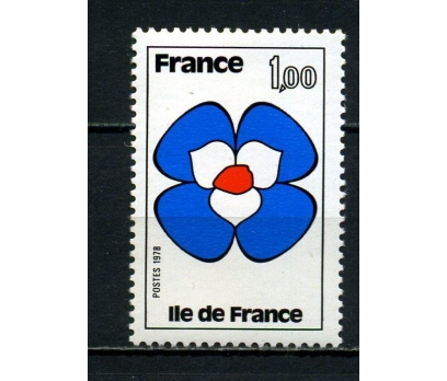 FRANSA ** 1978 FRANSANIN BÖLGELERİ TAM SERİ(007)