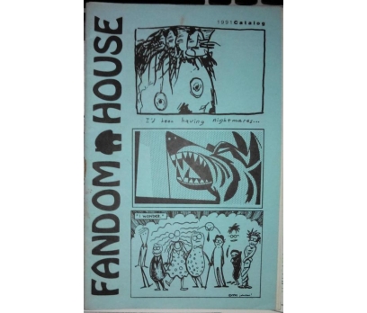 FANDOM HOUSE 1991 CATALOG