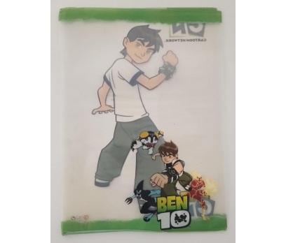 Ben10 Şeffaf Defter Kabı