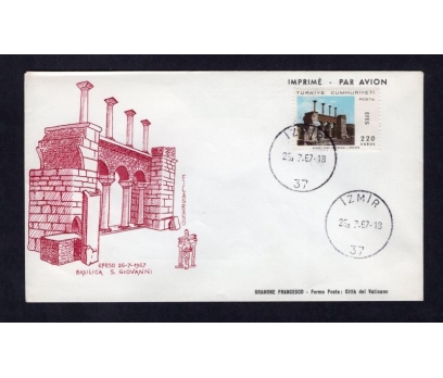 CUMH.FDC 1967  EFES -(MA-2)