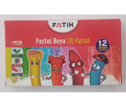 Fatih Marka 12 Renk Pastel Boya