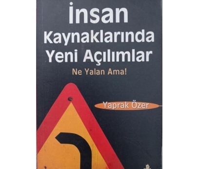 İNSAN KAYNAKLARINDA YENİ AÇILIMLAR İKİNCİ EL YAPRA