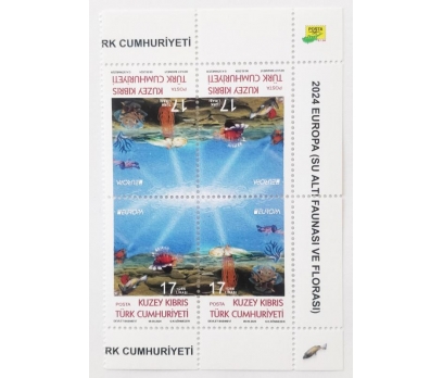 K.K.T.C. 2024 EUROPA-24 DÖRTLÜ TAM SERİ  (MNH)