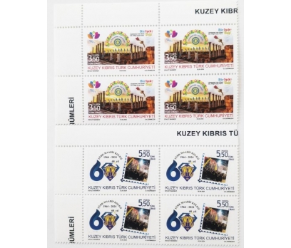 K.K.T.C. 2024 YIL DÖNÜMLERİ DBL. TAM SERİ  (MNH)