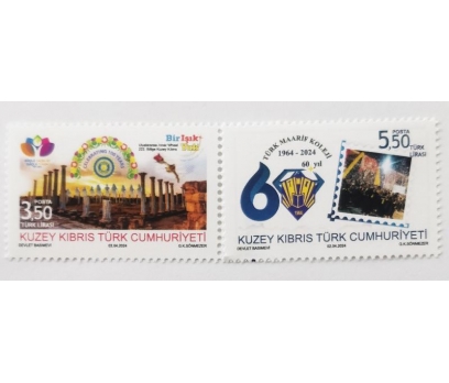 K.K.T.C. 2024 YIL DÖNÜMLERİ TAM SERİ  (MNH)