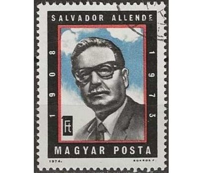 MACARİSTAN 1974 DAMGALI SALVADOR  ALLENDE?NİN ÖLÜM