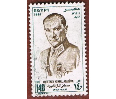 MISIR 1981 DAMGALI KEMAL ATATÜRK?ÜN  DOĞUMUNUN 100