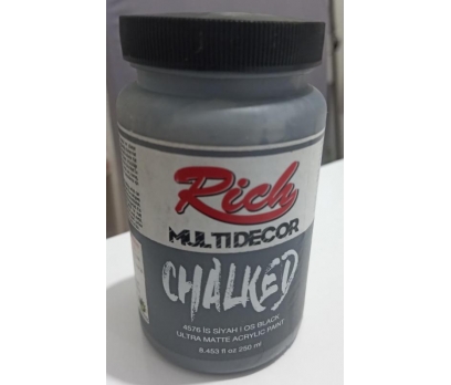 Rich Multi Decor Chalked 250cc 4576 İs Siyah