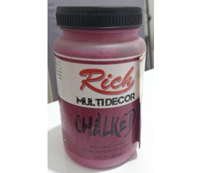 Rich Multi Decor Chalked Akrilik 250cc 4534 Vişne