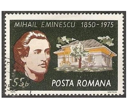 ROMANYA 1975 DAMGALI MİHAİ EMİNESCU?NUN DOĞUMUNUN