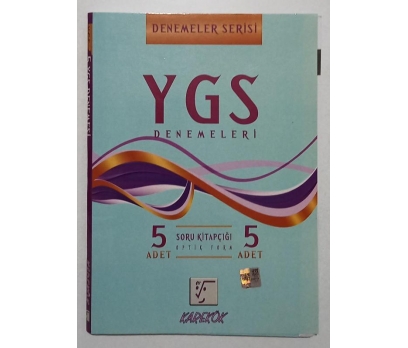YGS Denemeleri 5 Soru Kitapçığı ve Optik Form